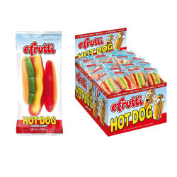 Gummi Hot Dogs 8/2lb