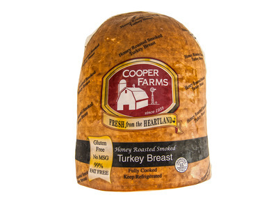 Honey Roasted Turkey Breast 2/9lb