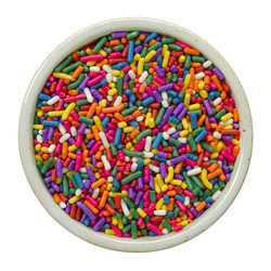Rainbow 8-Color Sprinkles 6lb