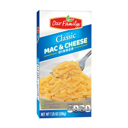 Mac N Cheese Dinner 24/7.25oz 
