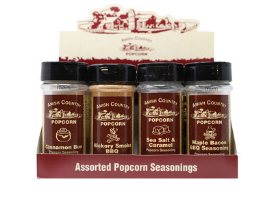 Sweet & Salty Popcorn Seasonings Display 12ct