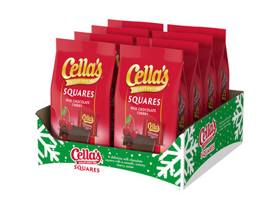 Cella's Milk Chocolate Cherry Squares 8/7.9oz