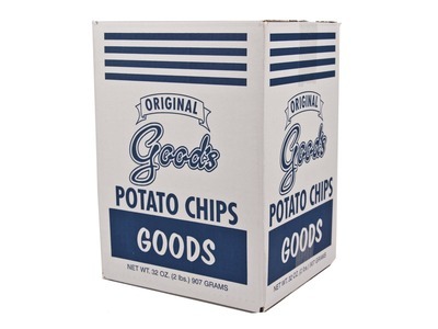 Potato Chips ("Blue" Bulk Box) 2/1lb