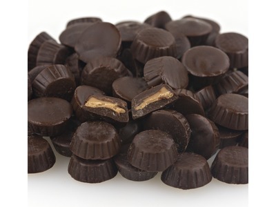 Mini Dark Chocolate Flavored Peanut Butter Cups 10lb