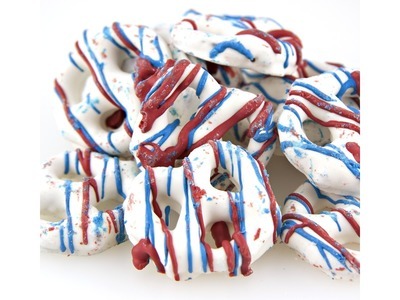 Patriotic Frosted Pretzels 15lb