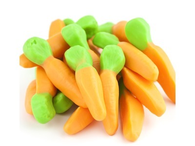 Gummi Carrots 4/5lb