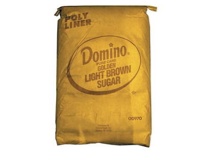 Domino Light Brown Sugar 50lb