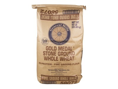 GM Stone Ground Whole Wheat Flour 50lb