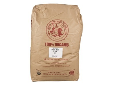 Organic Whole Wheat Flour 50lb