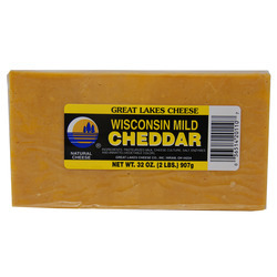Mild Cheddar Chunk Cheese 12/32oz