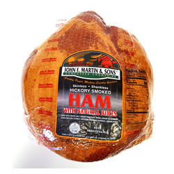 Hickory Smoked Skinless, Shankless Ham 15lb