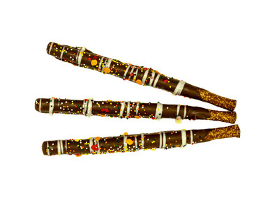 Fall Chocolate Covered Pretzel Rods 24/3ct