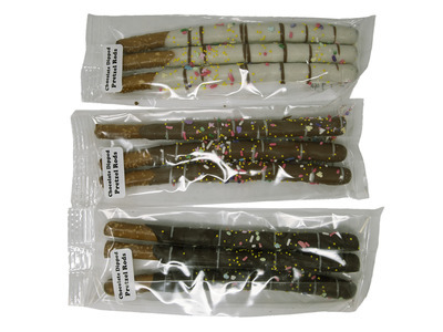 Easter Chocolate Covered Pretzel Rods 24/3ct