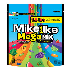 Mike and Ike Mega Mix Bag 6/1.8lb