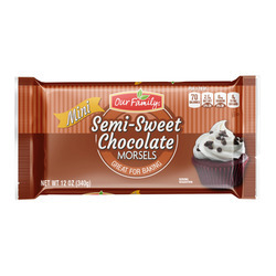 Mini Semi-Sweet Chocolate Morsels 12/12oz