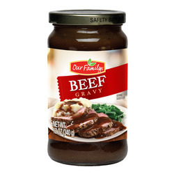 Jarred Beef Gravy 12/12oz