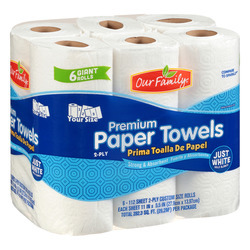 Select-A-Size Paper Towels Giant Rolls 6ct