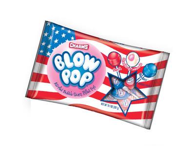 Blow Pop Flag Laydown Bag 24/9.1oz