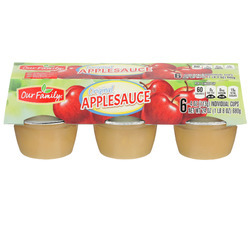 Applesauce Cups 12/6ct