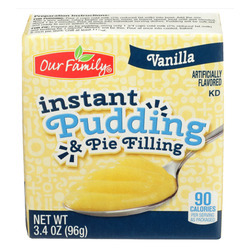 Instant Vanilla Pudding 24/3.4oz