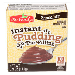 Instant Chocolate Pudding 24/3.9oz