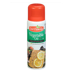 Vegetable Oil Cooking Spray 12/6oz