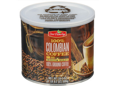 Ground Columbian Coffee 6/24.2oz