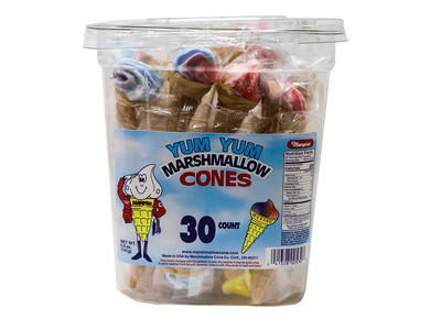 Marshmallow Cones Tub 30ct