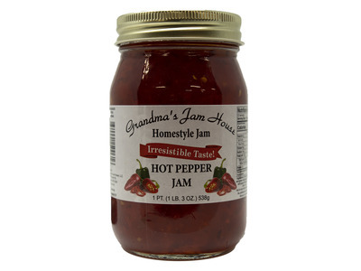 Homestyle Hot Pepper Jam 12/16oz
