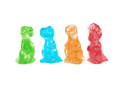 4D Gummy Dinosaurs 6/2.2lb