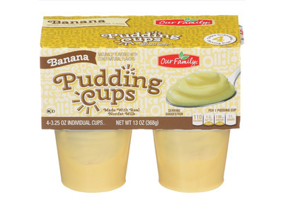Banana Pudding Cups 12/4ct