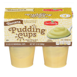 Banana Pudding Cups 12/4ct
