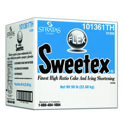 Sweetex Finest High Ratio Flex Cake & Icing Shortening 50lb