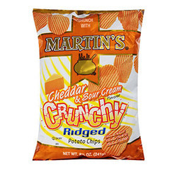 Cheddar & Sour Cream Potato Chips 8/8.5oz