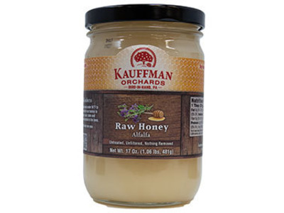 Raw Alfalfa Honey 12/17oz