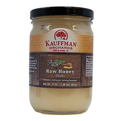 Raw Alfalfa Honey 12/17oz