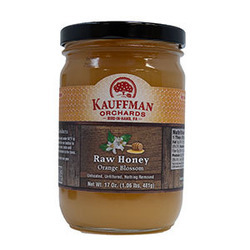 Raw Orange Blossom Honey 12/17oz