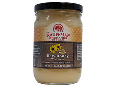 Raw Wildflower Honey 12/17oz