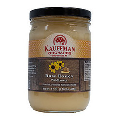 Raw Wildflower Honey 12/17oz
