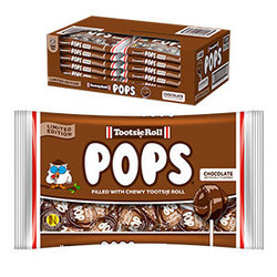 Chocolate Tootsie Pops 24/13.2oz