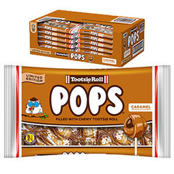 Caramel Tootsie Pops 24/12.6oz