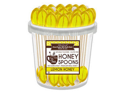 Lemon Honey Spoons 50ct