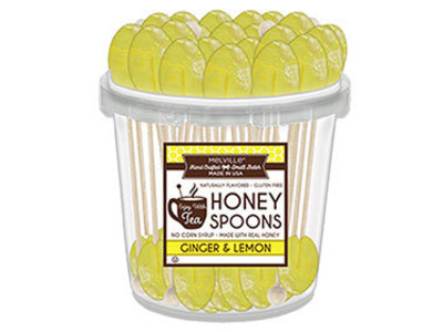 Ginger & Lemon Honey Spoons 50ct