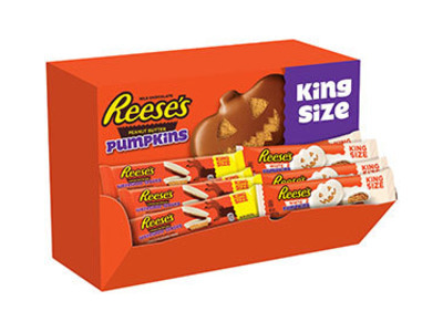 Assorted King Size Pumpkin Display 84ct