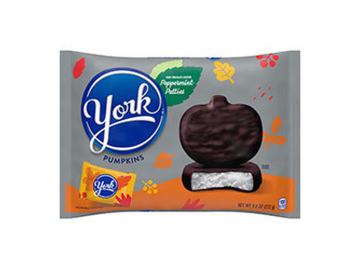 Fall Harvest York Dark Choc. Peppermint Pattie Pumpkins 24/9.6oz