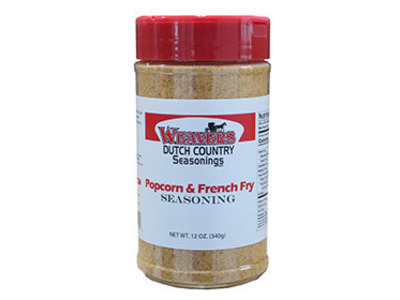 Popcorn & French Fry Seasoning 12/12oz