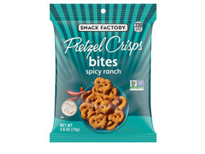 Spicy Ranch Pretzel Crisps 8/2.6oz