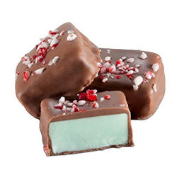 Milk Chocolate Holiday Mint Squares 2/5lb