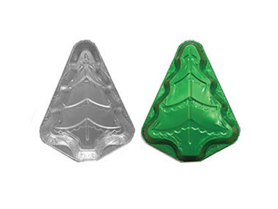 Green Christmas Tree Pan 100ct