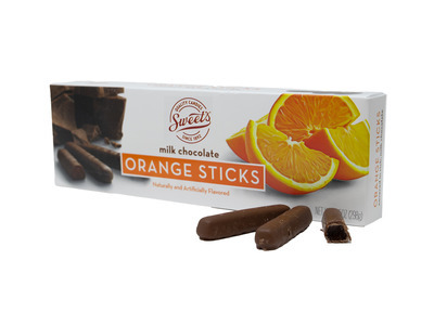 Milk Chocolate Orange Sticks 12/10.5oz